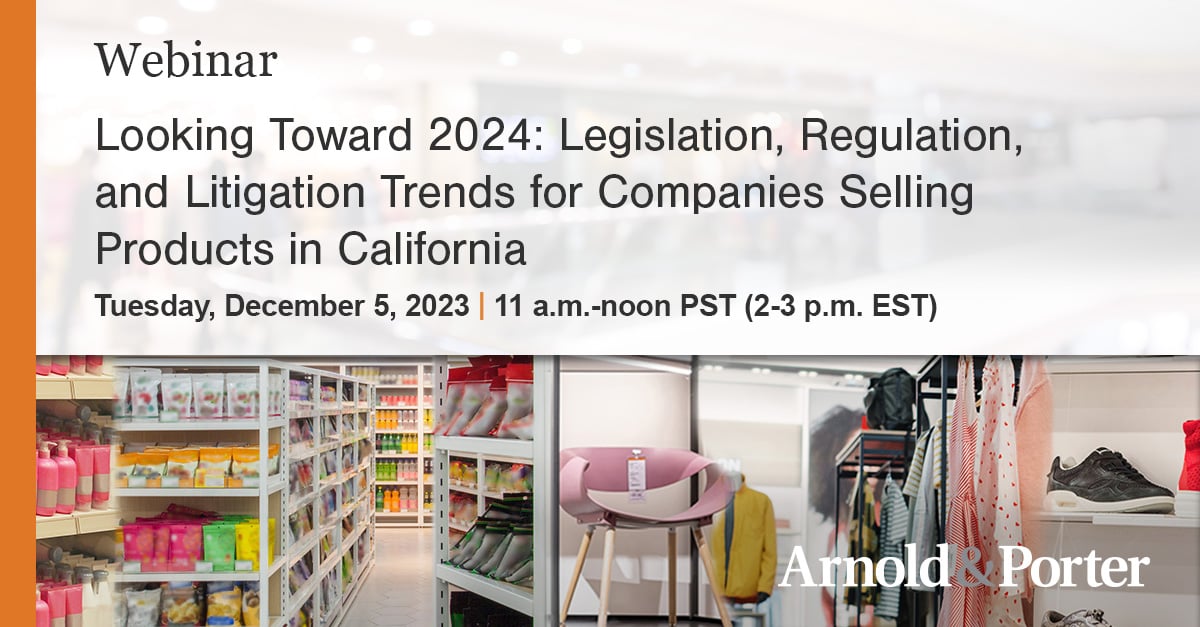 Looking Toward 2024 Legislation Regulation And Litigation Trends For   Looking Toward 2024 Legislation Regluation 